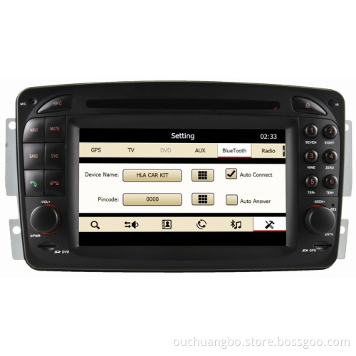 Ouchuangbo Car Navigation DVD for Mercedes Benz CLK W209 /Benz CLS W219 GPS Sartnav TV